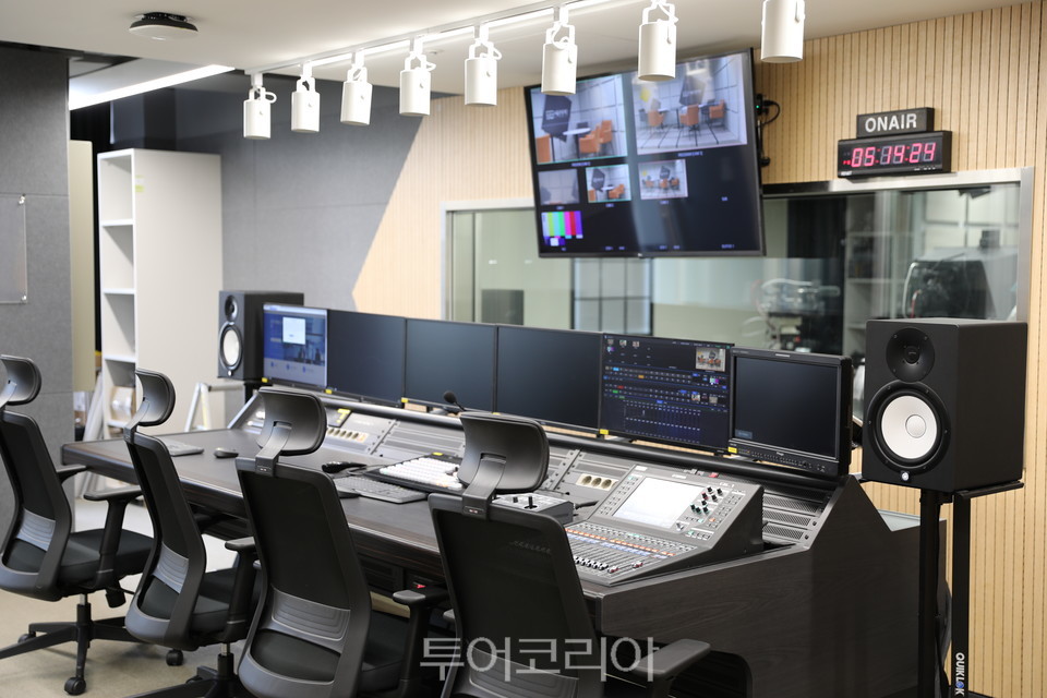 서울관광플라자 11층 스튜디오의 모습