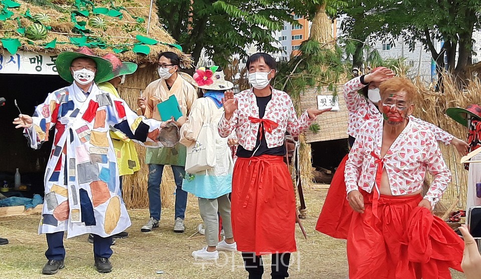 2023년 충북도 지정 최우수 축제에로 지정된 음성품바축제