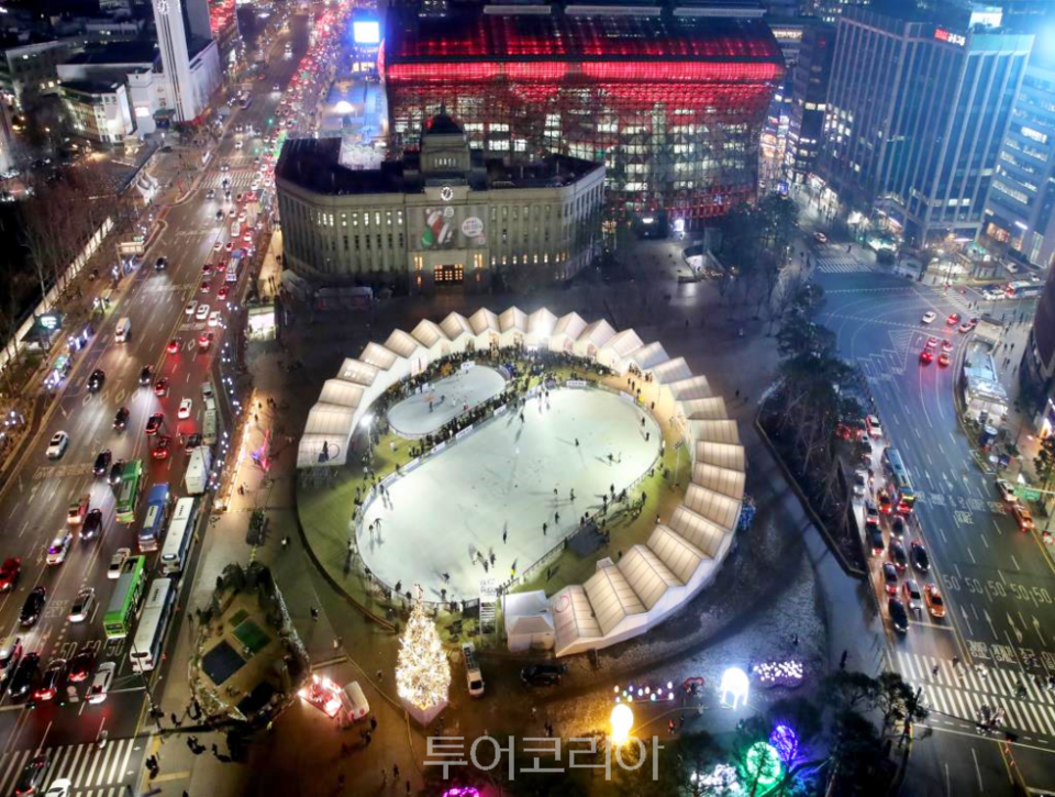 2023-2024 서울광장 스케이트장 전경 /사진-서울시